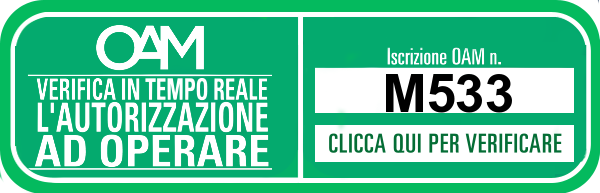 Mediatore creditizio iscritto all'OAM n. M533, verifica l'iscrizione
